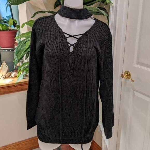 Love Riche Black Sweater New Without Tag Size Small - Picture 1 of 6